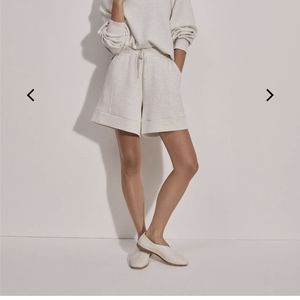 Varley Alder Short in Ivory Marl sz S